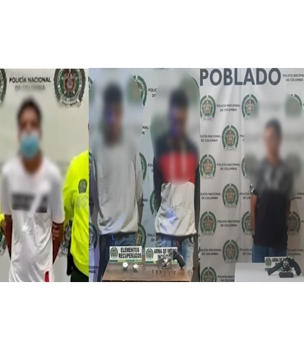 alias guchi y otros tres fleteros de Medellín Ruta Noticias