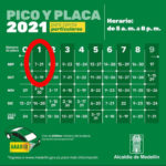 Pico y placa para este martes Ruta Noticias