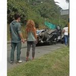 Accidente en la Avenida las Palmas Ruta Noticias