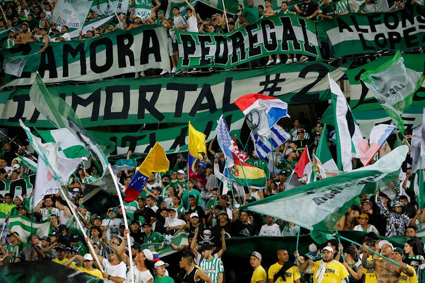 Banderas partido contra Once Caldas Ruta Noticias