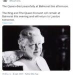 la reina Isabel II Ruta Noticias