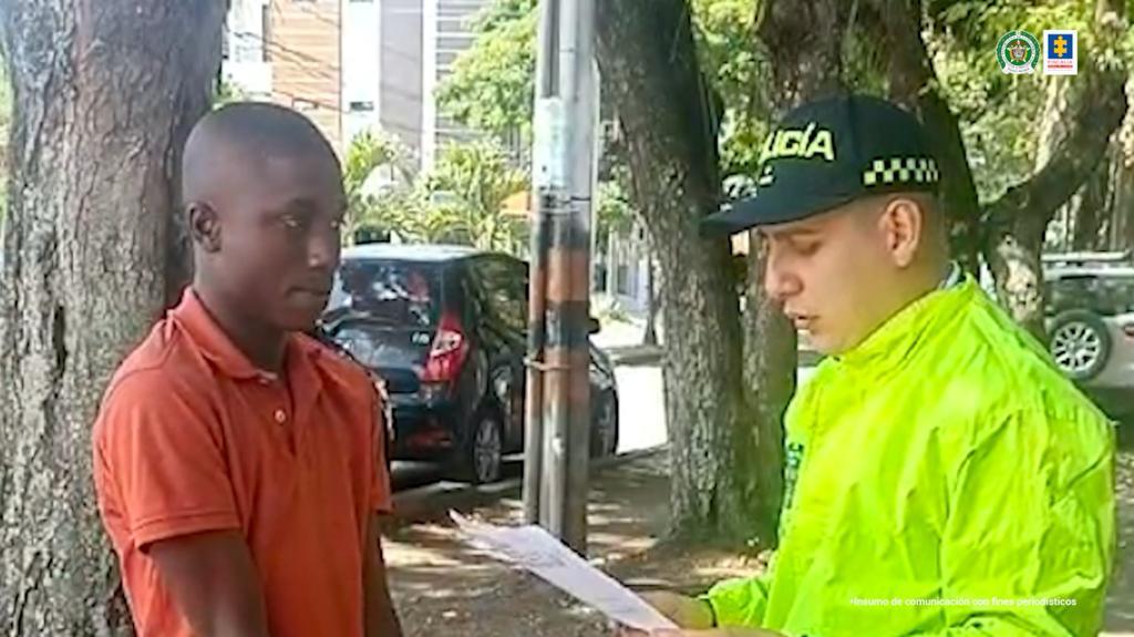 Oscar Copete, quien lanzó una granada Ruta Noticias