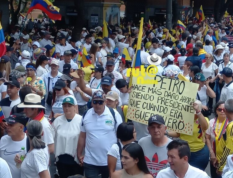 Marcha de las mayorías paro nacional en Colombia Ruta Noticias