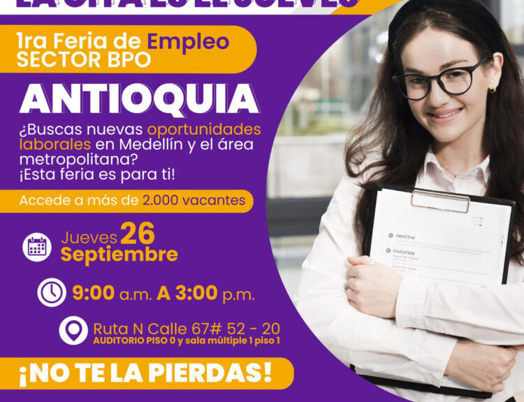 Feria del Empleo en Medellín Ruta Noticias