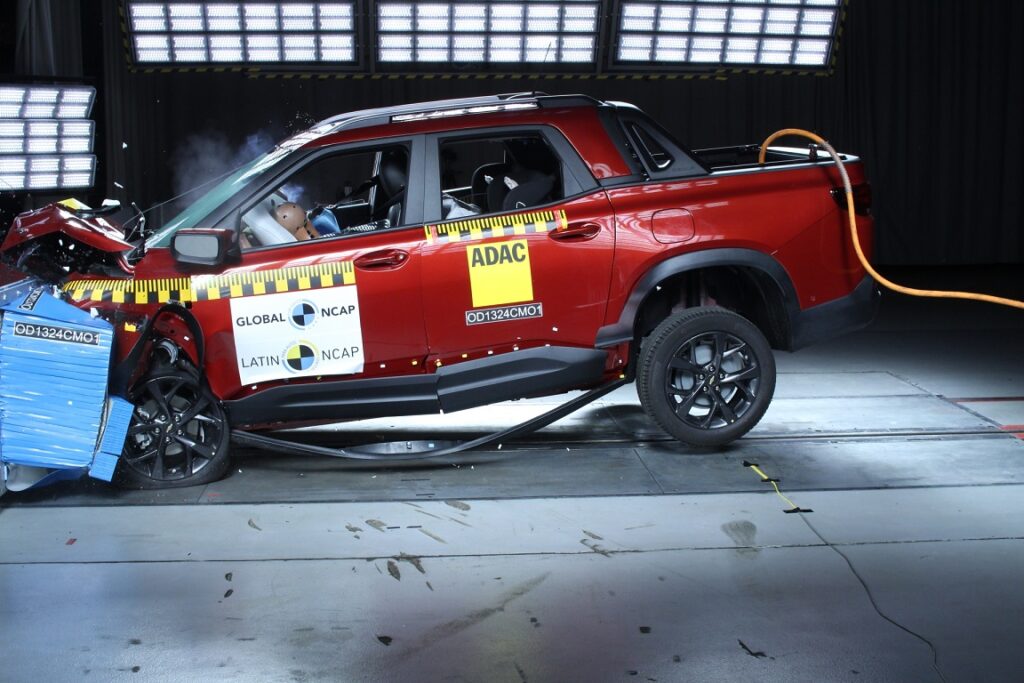 Chevrolet Montana Toyota Razie Latin NCAP Ruta Noticias