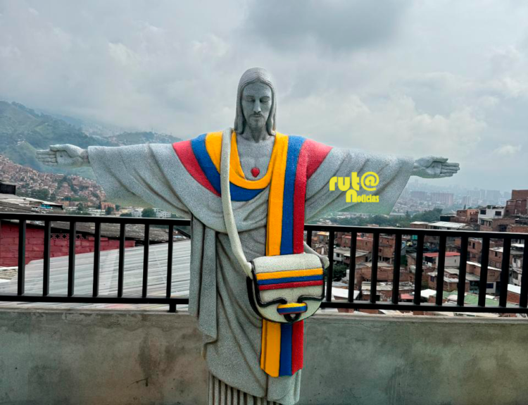 El cristo redentor de Medellín Ruta Noticias