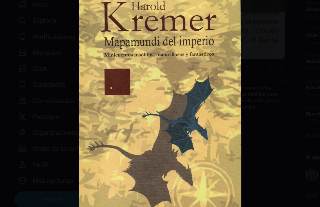 Mapa Mundi del Imperio, de Harold Kremer Ruta Noticias