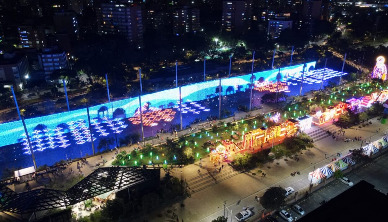 Medellín es un pesebre de luz Alumbrados Navideños en Medellín Ruta Noticias