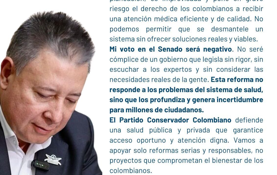 Senador Nicolás Alveiro Echeverri Salud Ruta Noticias