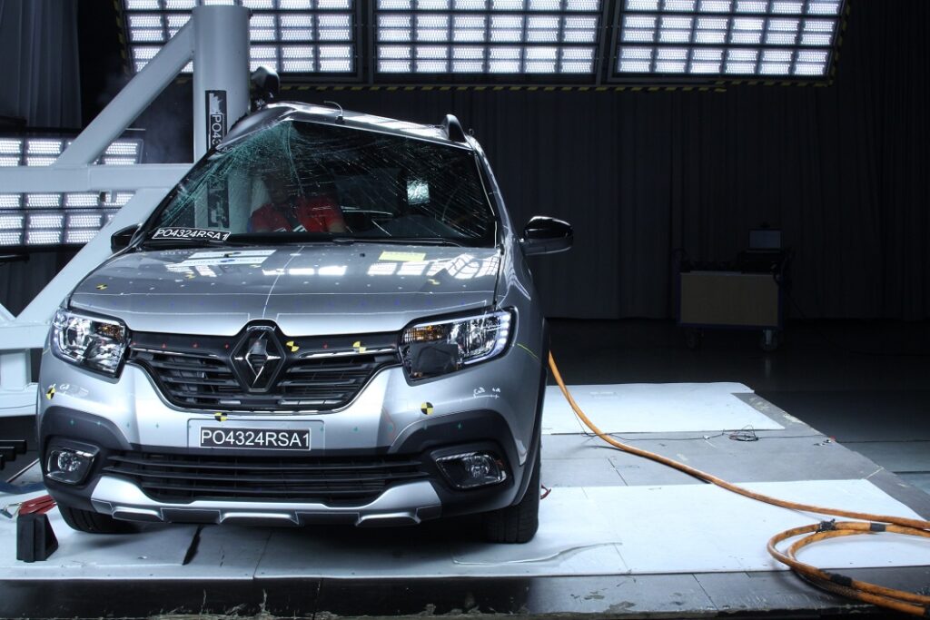 Renault Sandero/Logan/Stepway Latin NCAP Ruta Noticias