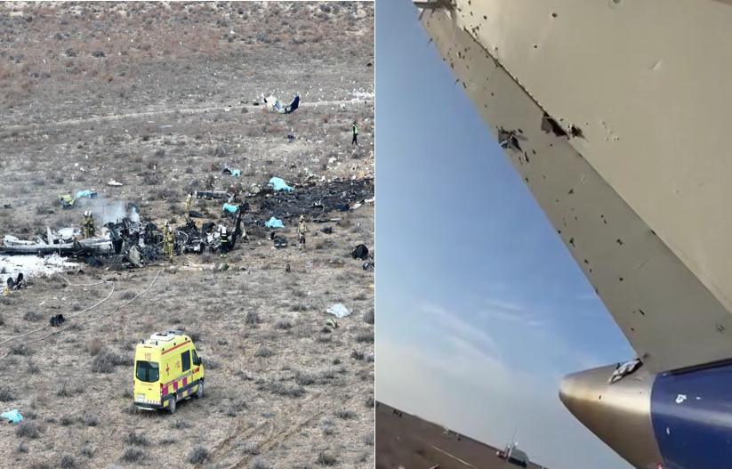 tragedia del avión de Azerbaiyán Airlines Ruta Noticias