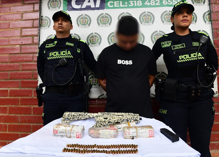 Armas decomisadas en Medellín en 2024 La Candelaria Ruta Noticias