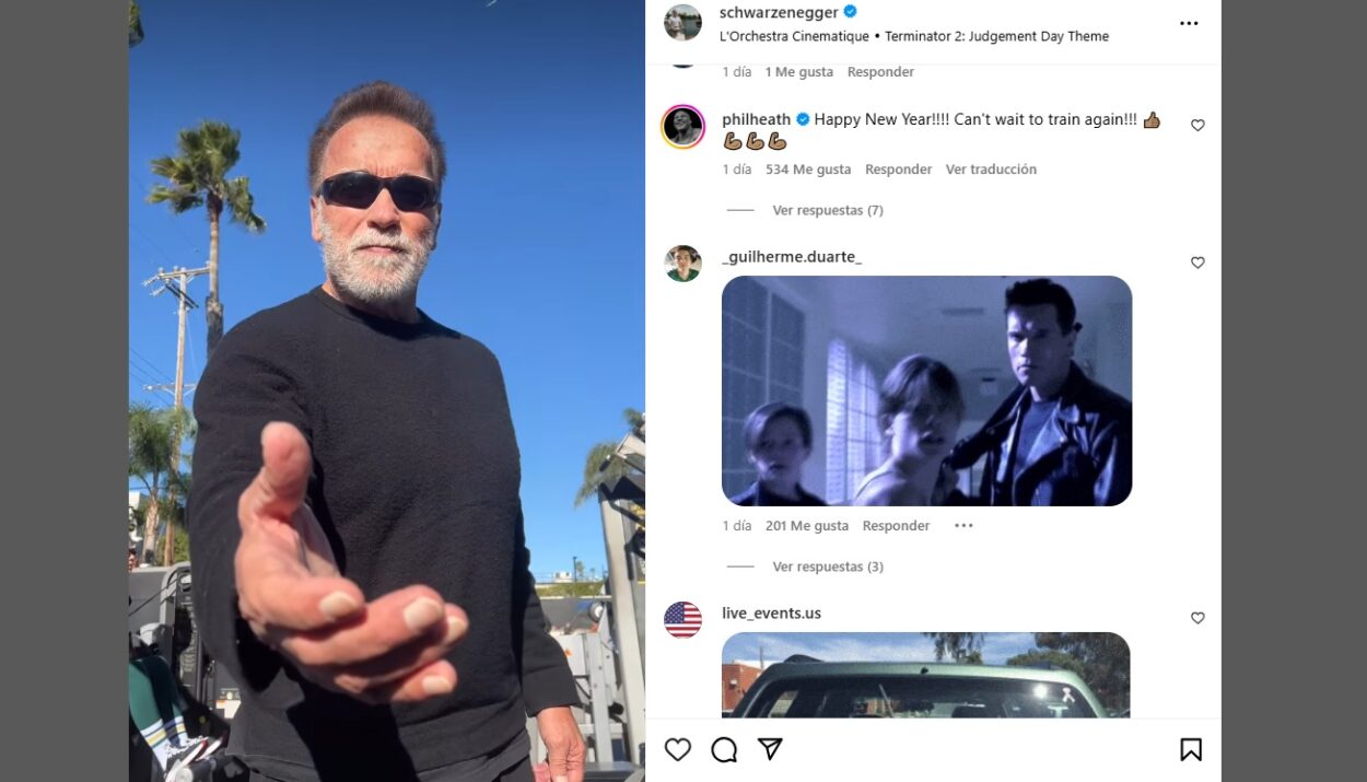 Arnold Schwarzenegger Terminator Ruta Noticias