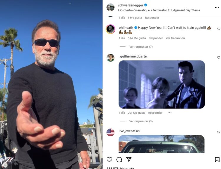 Arnold Schwarzenegger Terminator Ruta Noticias