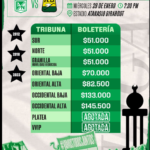 boletas para la final de la Superliga entre Nacional y Bucaramanga Ruta Noticias