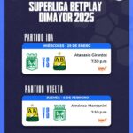 Superliga 2025 entre Nacional y Bucaramanga Ruta Noticias