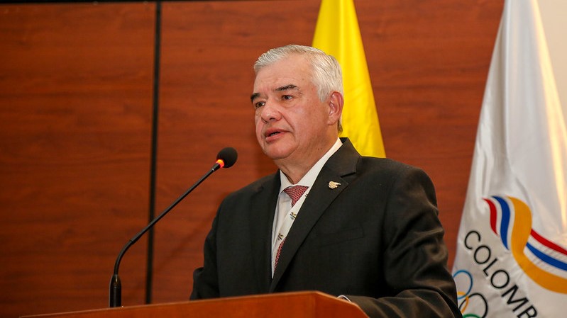 Ciro del Carmen Solano Presidente del Comité Olímpico Colombiano Ruta Noticias