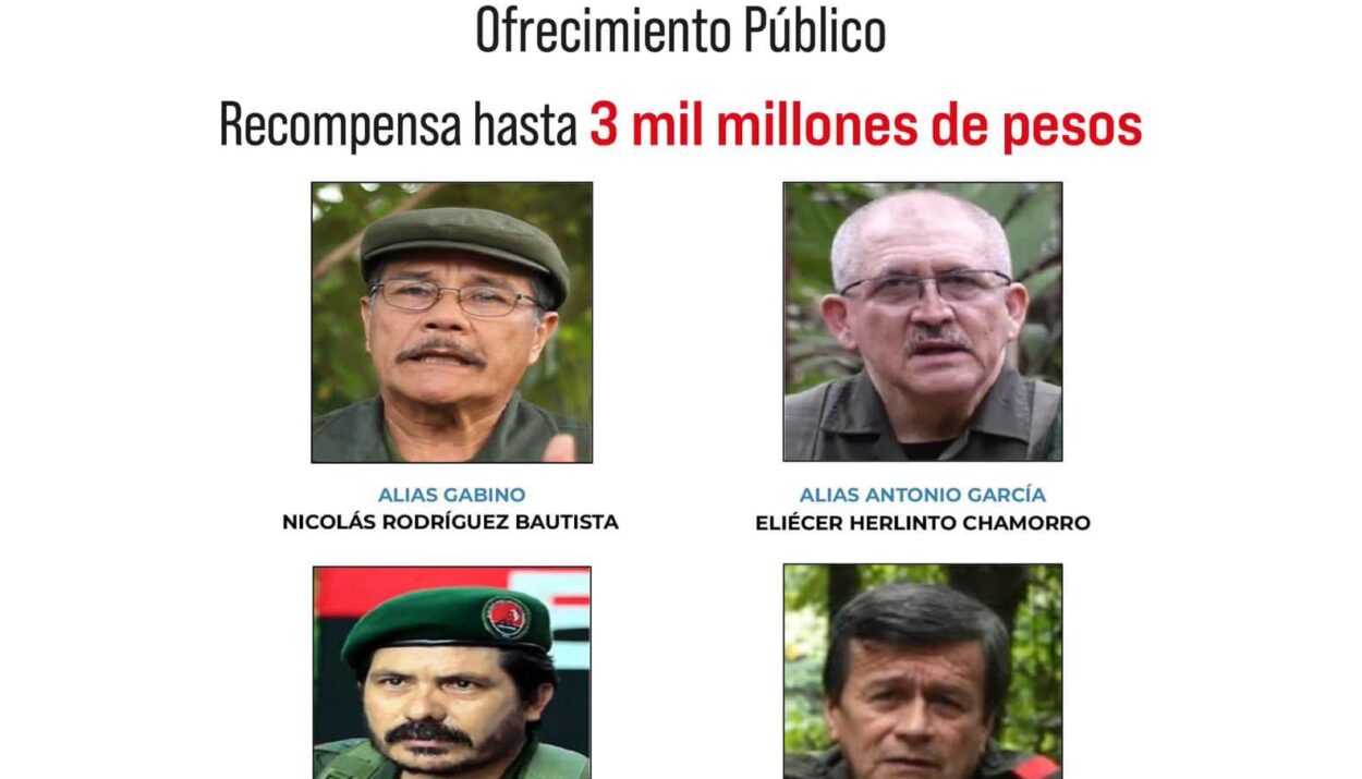 Recompensa por la cúpula del ELN Ruta Noticias