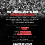 Marcha de pacientes por crisis de la salud en Colombia Ruta Noticias