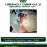 terrorista que activó la motobomba en el Huila Ruta Noticias