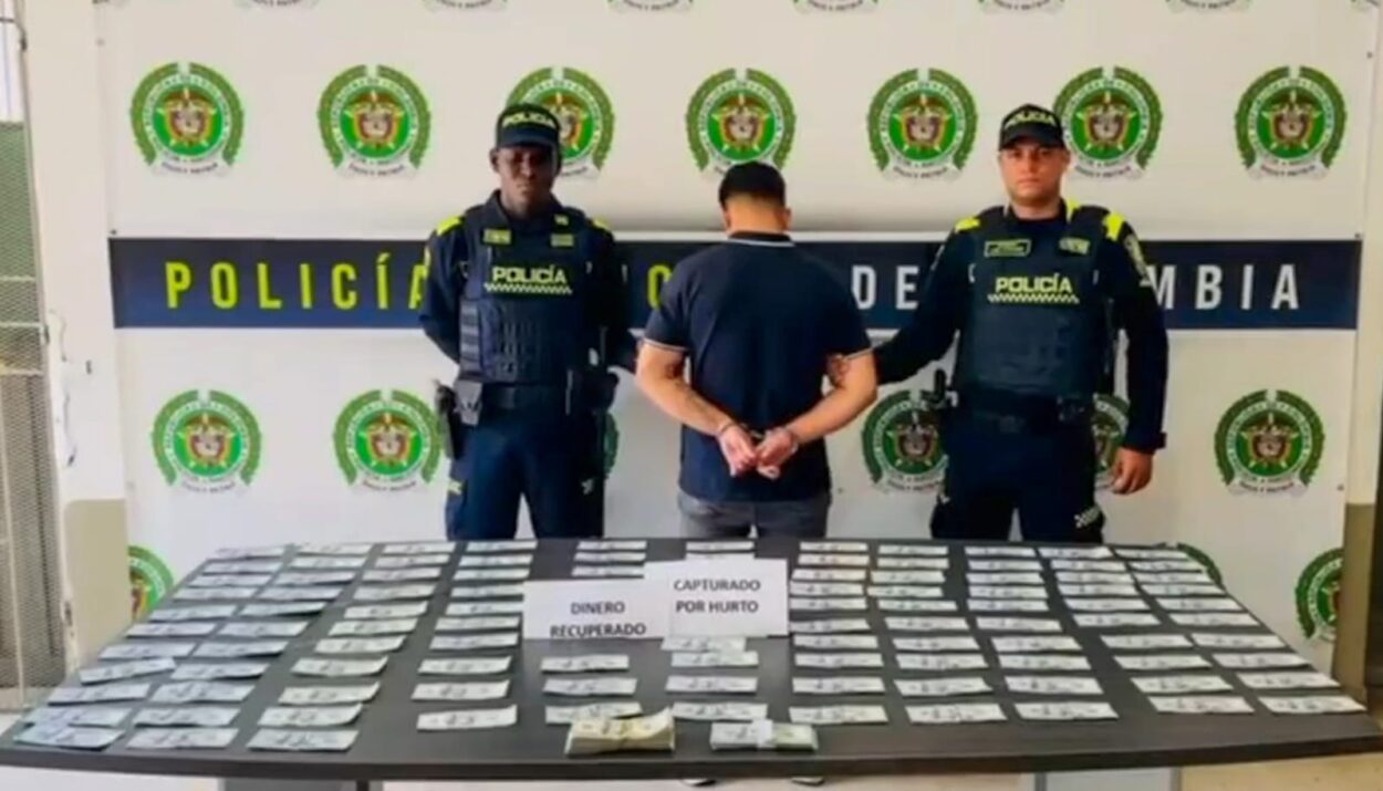 dólares robados en El Poblado Ruta Noticias
