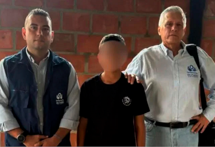 secuestro y liberación del niño Lyan Hortúa ruta Noticias