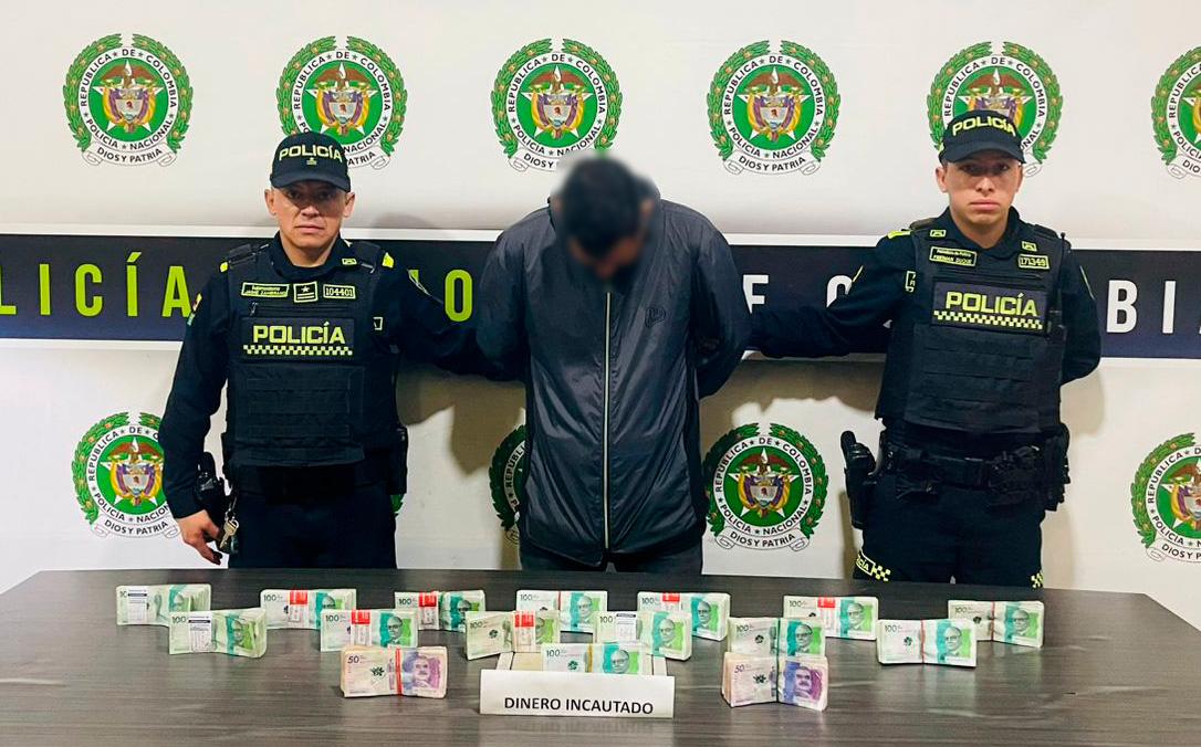 Banda de Medellín decomiso dinero Ruta Noticias