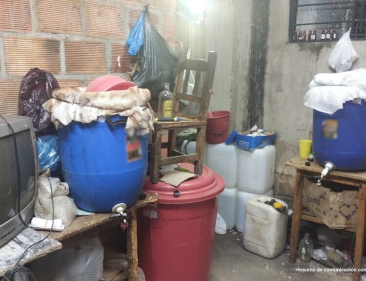 familia adulteraba whisky, vodka, aguardiente y ron Ruta Noticias
