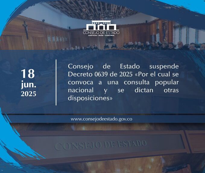 consulta popular de Petro Sesión Quinta del Consejo de Estado Ruta Noticias