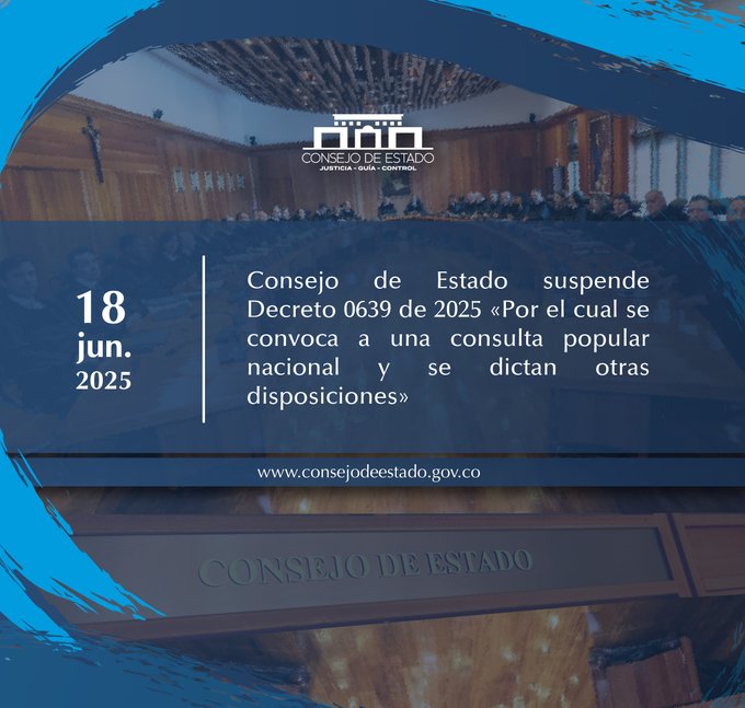 consulta popular de Petro Sesión Quinta del Consejo de Estado Ruta Noticias