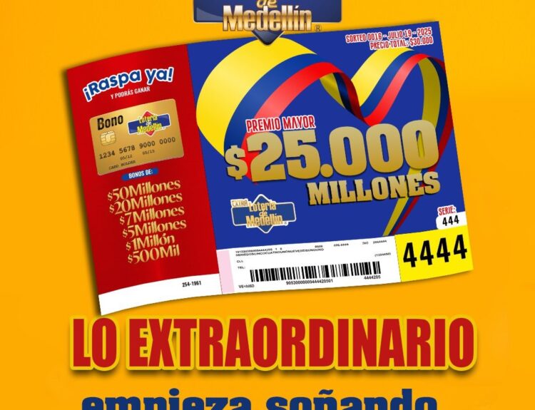 Extra de la Lotería de Medellín Boyacá ruta Noticias