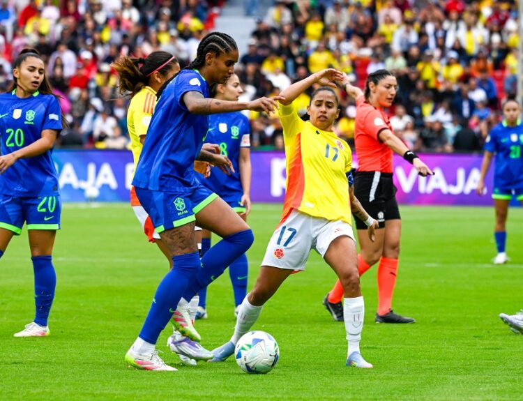 La Selección Colombia Femenina jugó Brasil Ruta Noticias