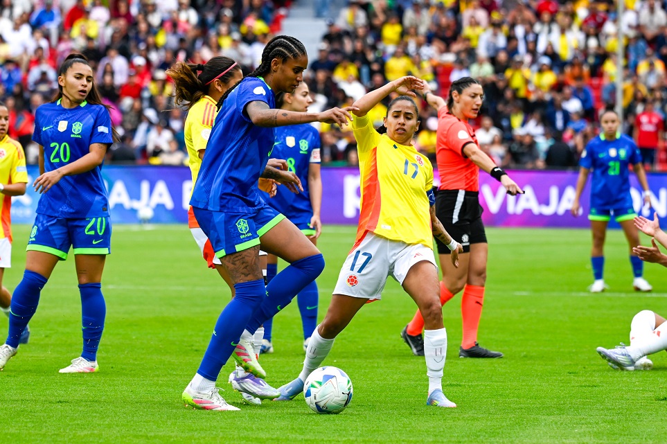 La Selección Colombia Femenina jugó Brasil Ruta Noticias