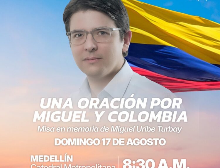 Una oración por Miguel Uribe y Por Colombia Ruta Noticias