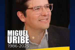 esposa de Miguel Uribe Elder José Arteaga, alias Chipi, y William Fernando González, alias El Hermano Ruta Noticias