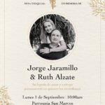Misa por Jorge Jaramillo y Ruth Alzate, fundadores de El Rancherito Ruta Noticias