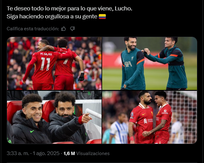 Mohamad Salah Luis Díaz Ruta Noticias