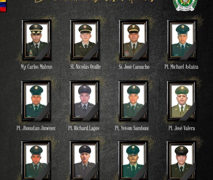 policías asesinados en Amalfi otra vez el horror dela guerra en Colombia Ruta Noticias