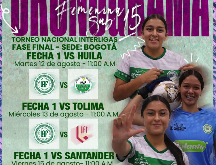 Selección Antioquia de Fútbol Femenina Sub 15 Ruta Noticias