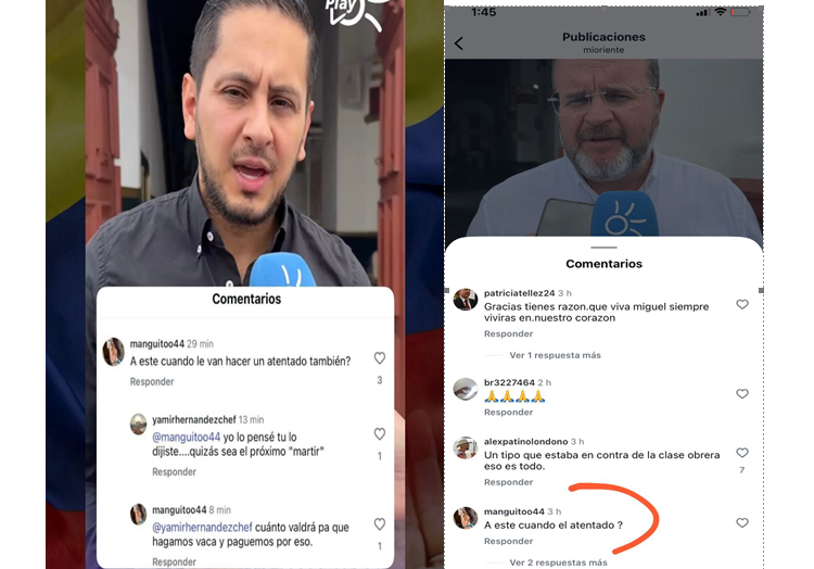 amenazas contra el alcalde Jorge Rivas y el senador Esteban Quintero Ruta Noticias