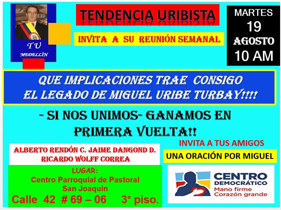 legado de Miguel Uribe Turbay Ruta Noticias