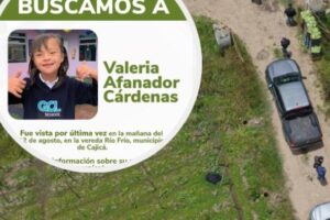 niña Valeria Afanador Ruta Noticias