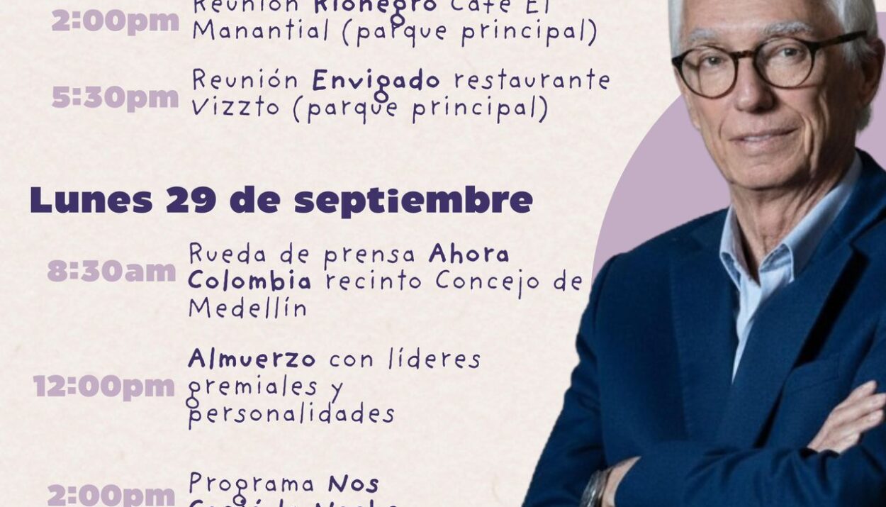 Agenda de Jorge Enrique Robledo en Antioquia Ruta Noticias