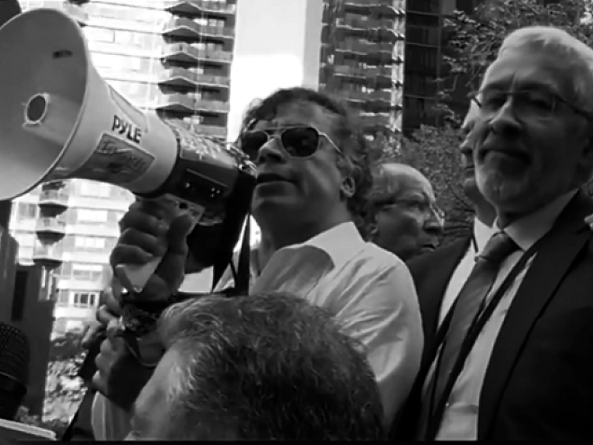Petro el presidente camorrero el Presidente está participando en política Ruta Noticias