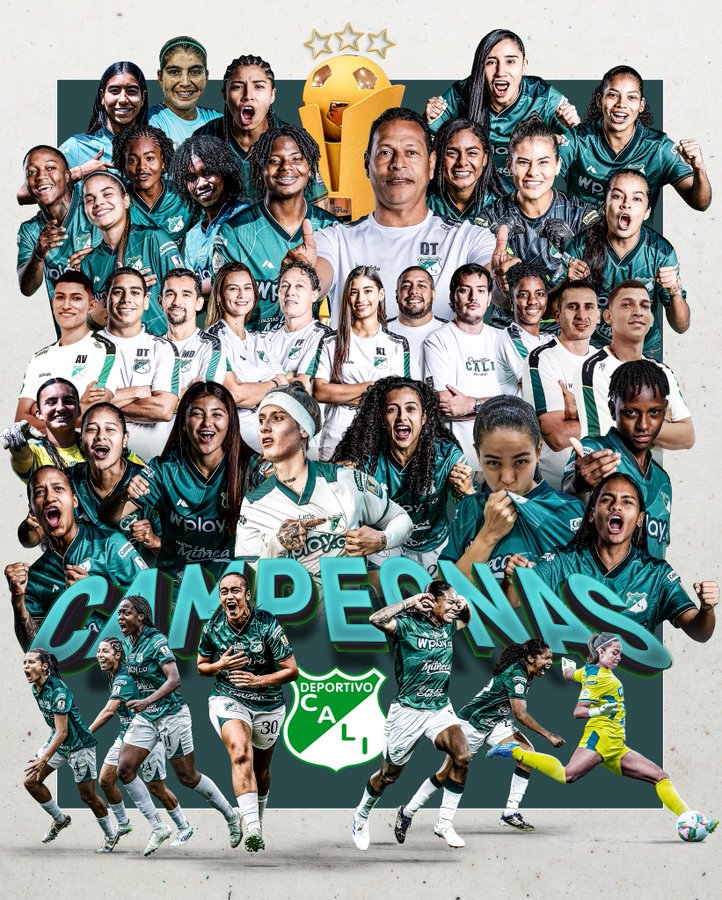 Deportivo Cali campeón de la Liga Femenina BetPlay 2025 - Ruta Noticias