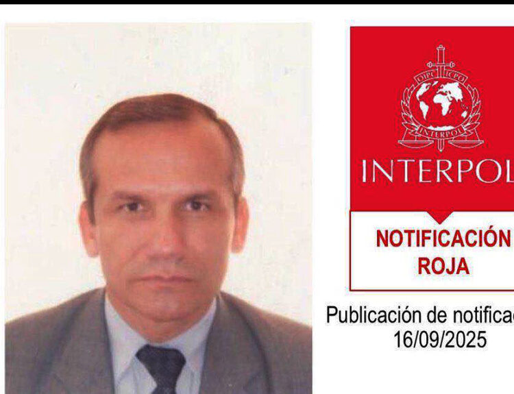 Circular roja de la Interpol contra Carlos Ramón González Ruta Noticias