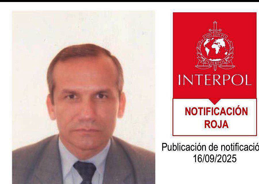 Circular roja de la Interpol contra Carlos Ramón González Ruta Noticias