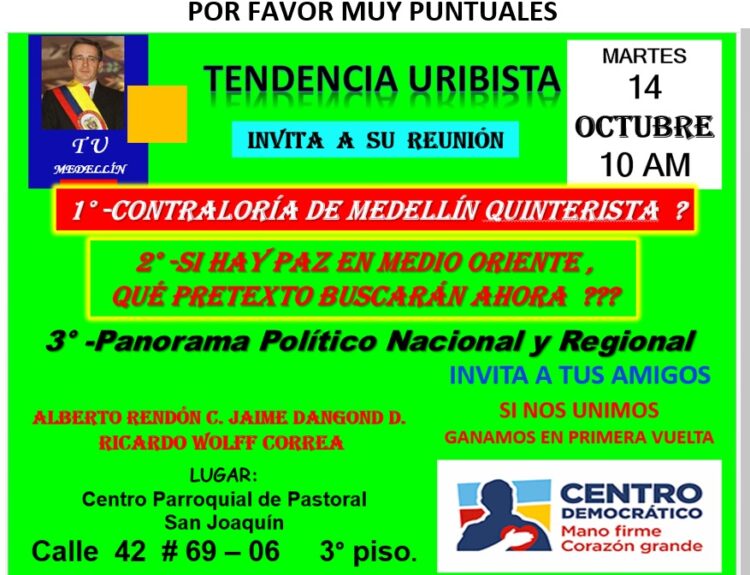 Contraloría de Medellín quinterista Ruta Noticias