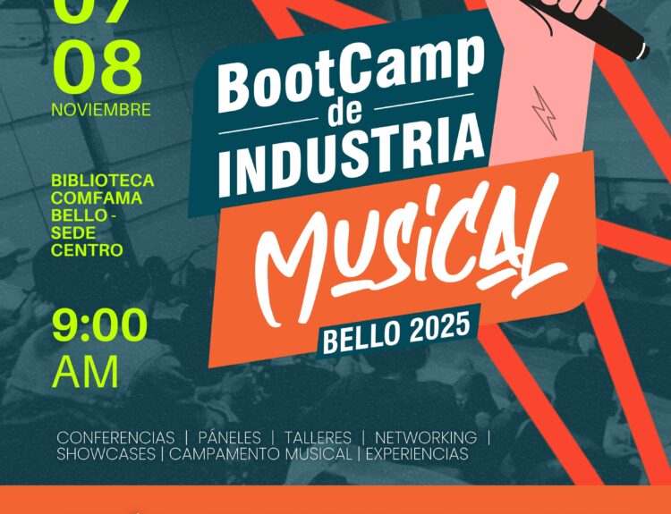BootCamp de Industria Musical Bello, BIMB 2025 Ruta Noticias