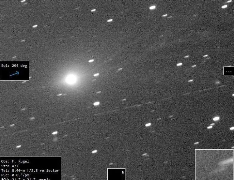 El enigmático cometa Interestelar 3I Atlas El cometa 3I Atlas Ruta Noticias